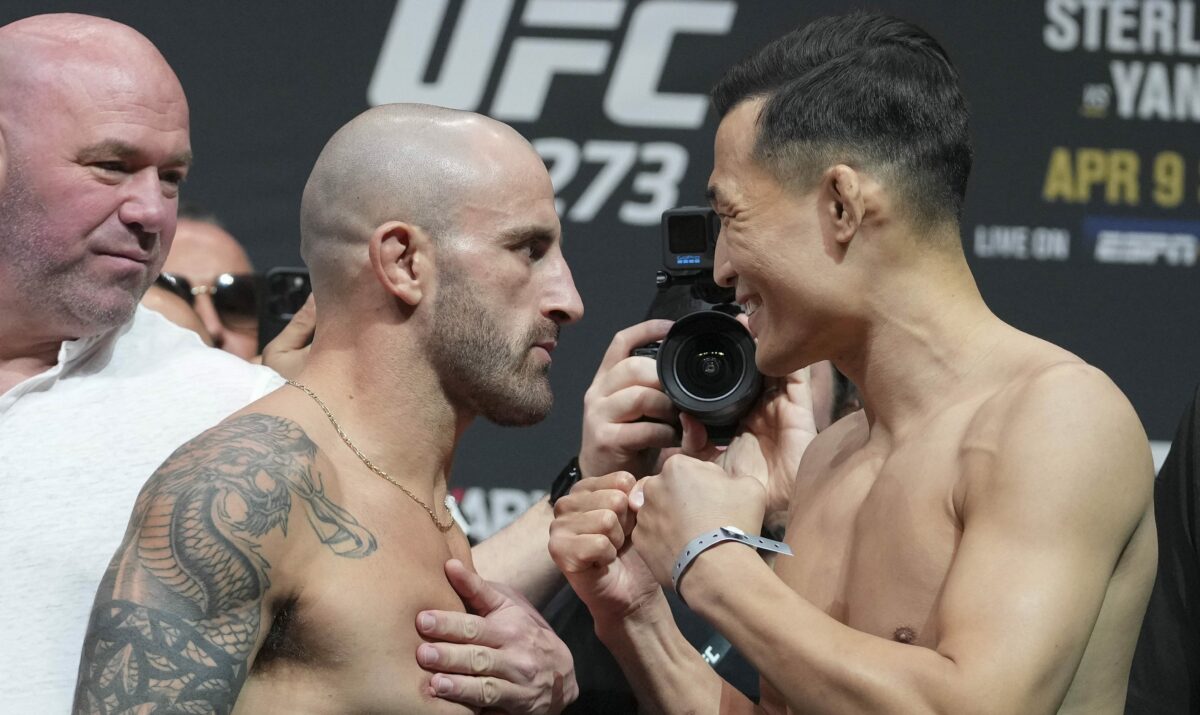 UFC 273: Alexander Volkanovski vs. Chan Sung Jung odds, picks and predictions