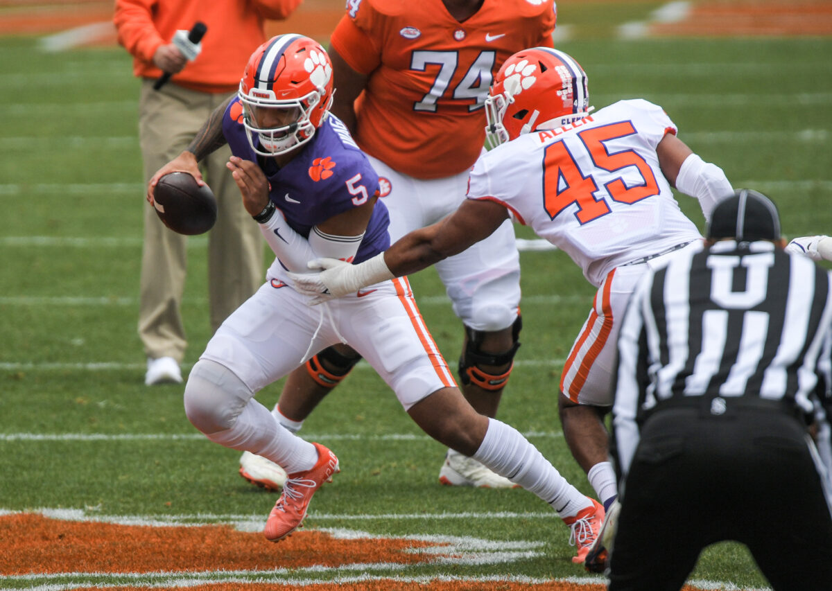 Dabo Swinney remains committed on Uiagalelei as Clemson’s starter