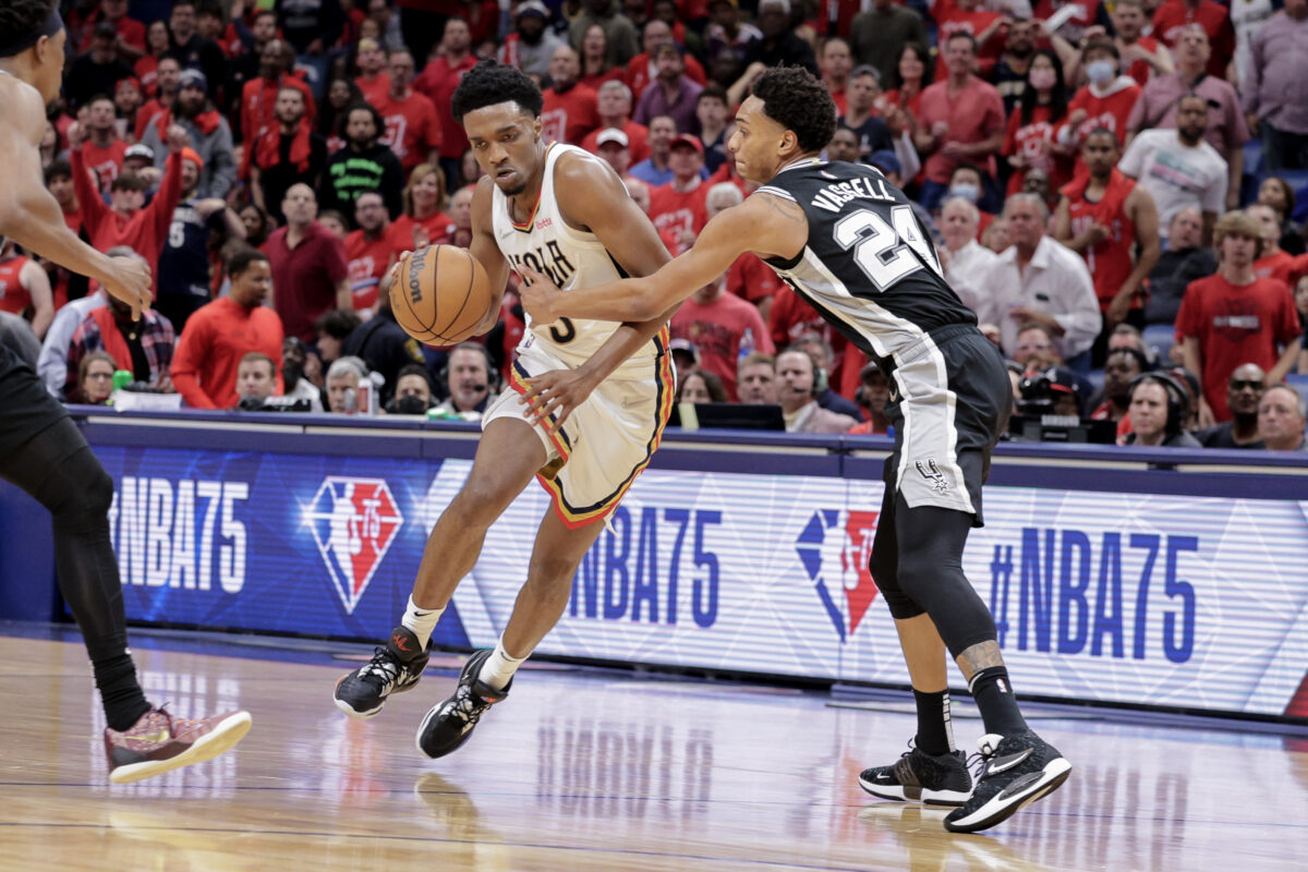 ‘That guy ain’t no rookie’: Pelicans react to Herb Jones’ play-in performance