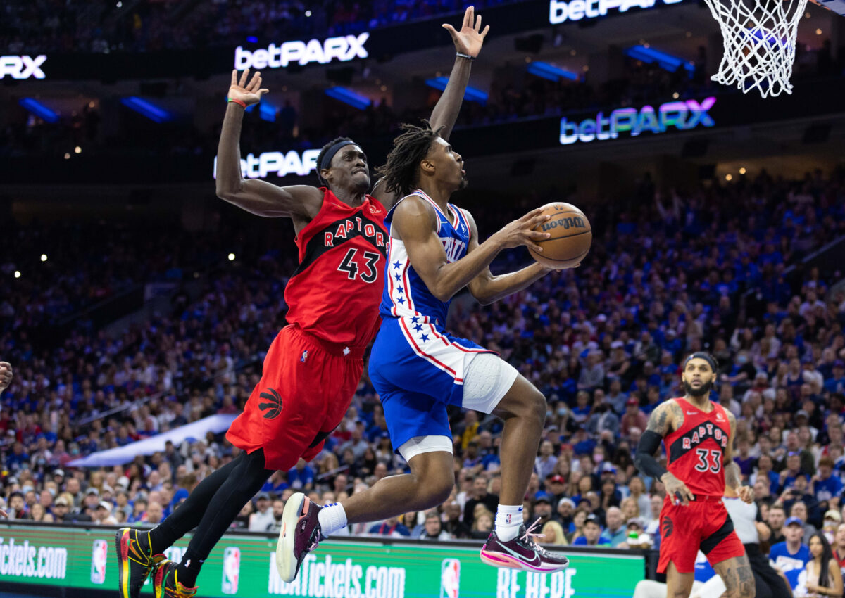 NBA Twitter reacts to young Sixers star Tyrese Maxey’s dominant Game 1 against Raptors