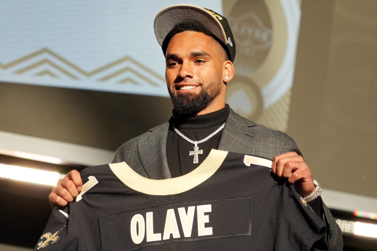 Look: Best photos of Chris Olave at the 2022 NFL draft