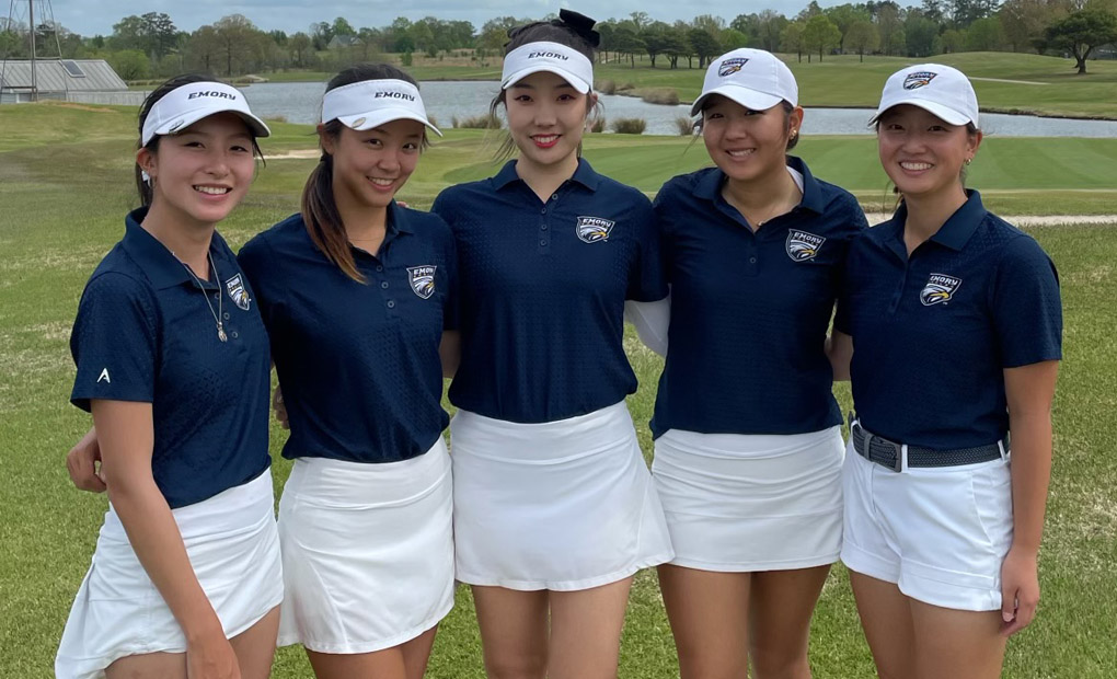 Emory women’s golf remain in top spot in Div. III Mizuno WGCA Coaches Poll