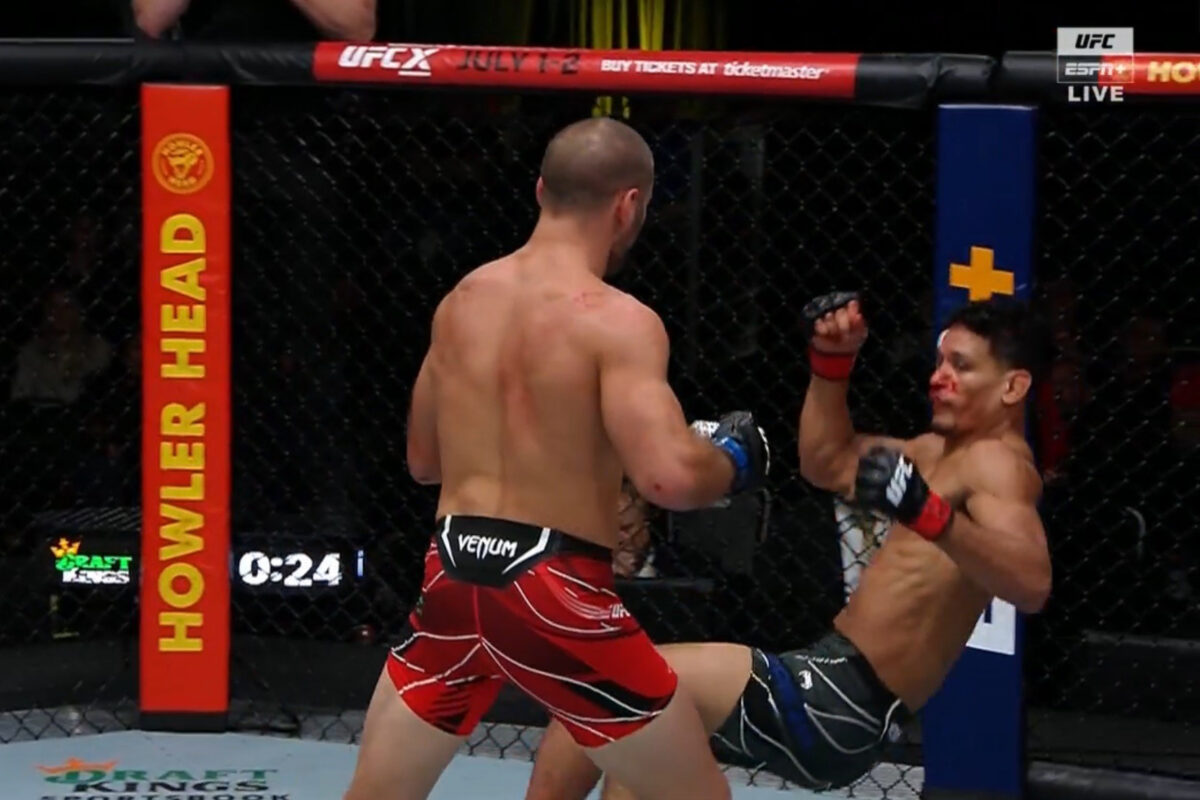 UFC on ESPN 34 video: Andre Fialho scores brutal TKO, hands Miguel Baeza his third consecutive loss