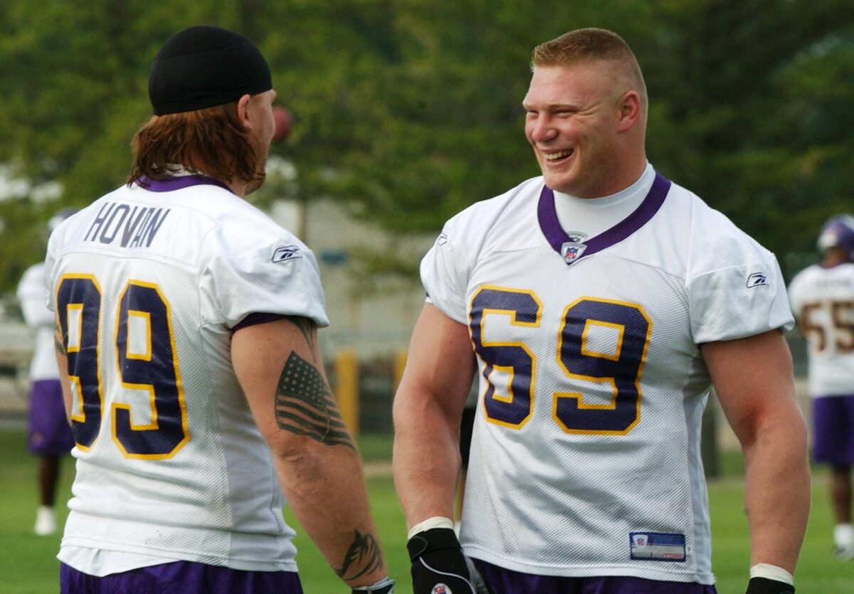 Remembering Brock Lesnar taking a Chiefs player to Suplex City