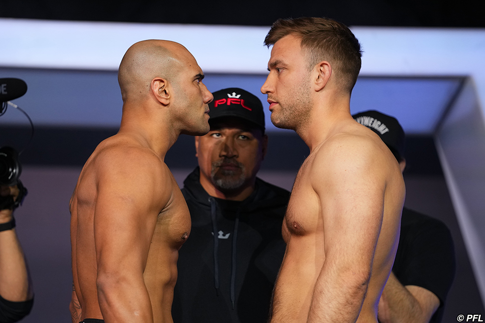 2022 PFL 2 weigh-in results: No scale issues for featherweights, heavyweights