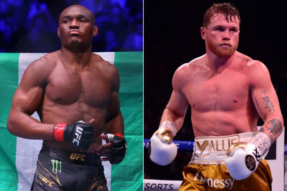 ‘It’s not your turn yet’: Kamaru Usman, Canelo Alvarez trade barbs on potential boxing match
