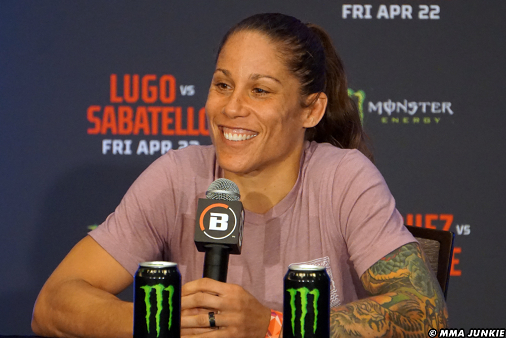 The future is never certain, so Liz Carmouche not taking Bellator 278 title opportunity for granted