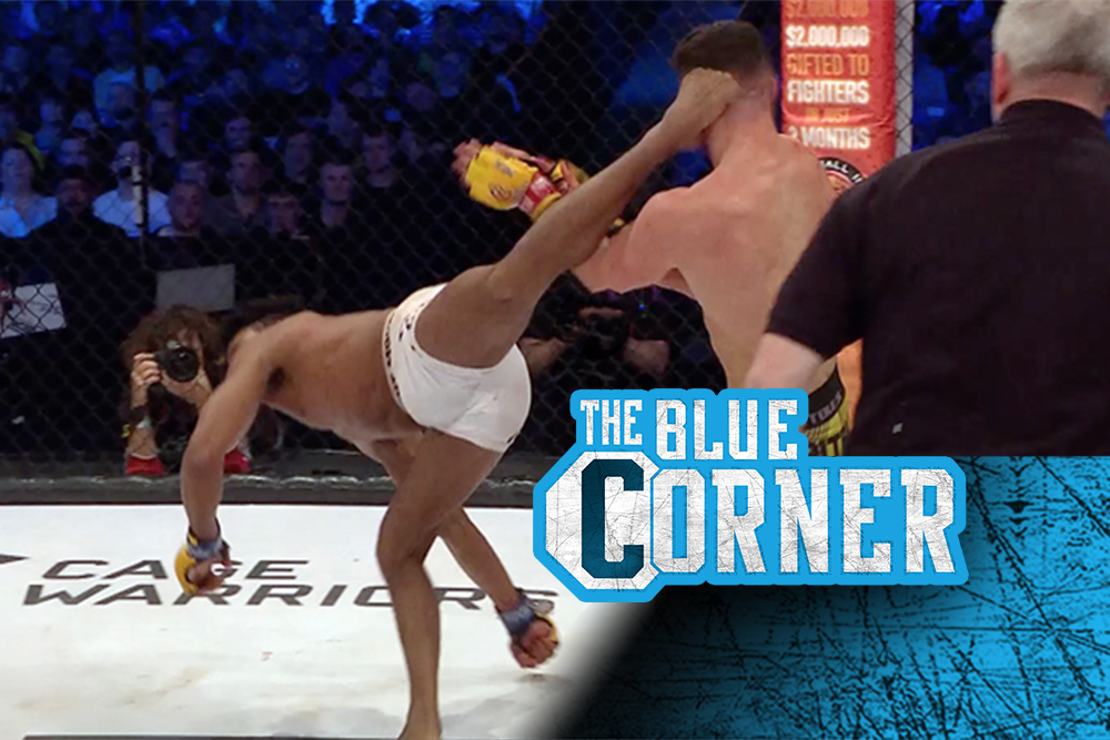 ‘Knockout of the Year’ contender: Watch Manny Akpan smoke opponent with spinning hook kick