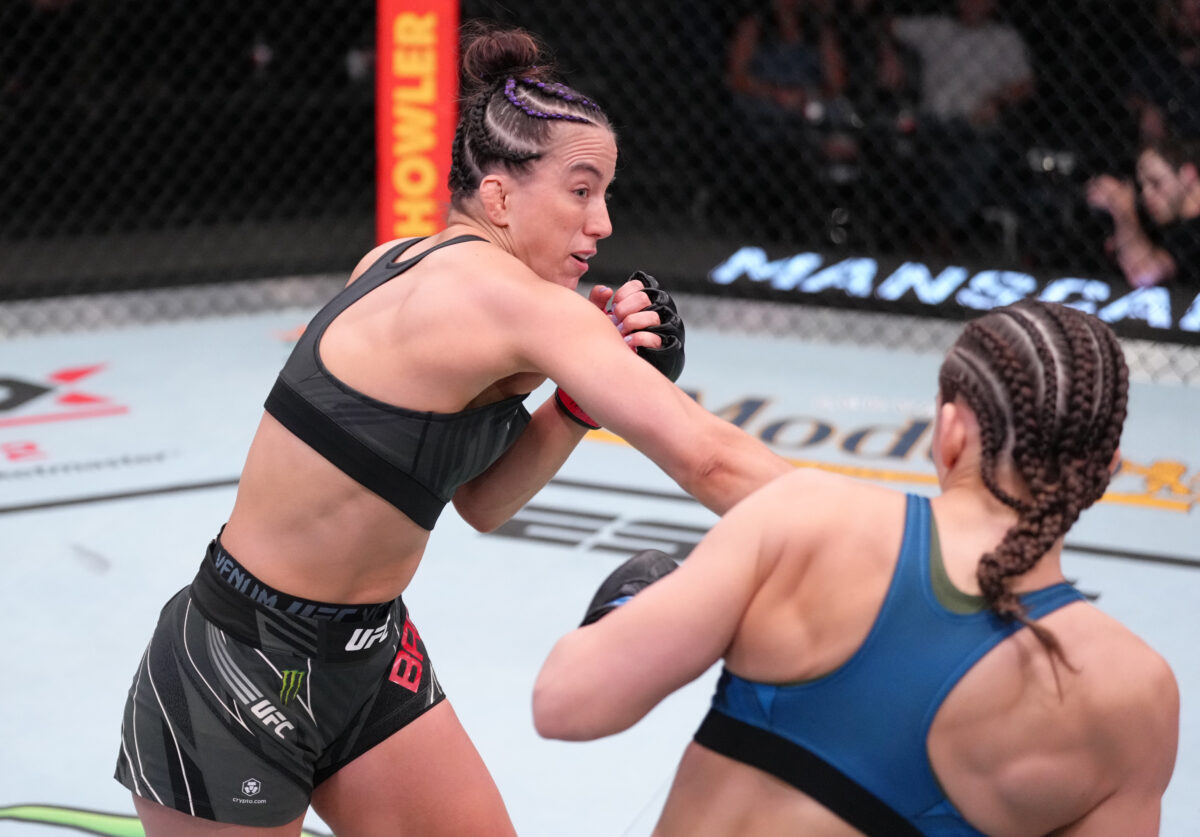 With Casey O’Neill out, Maycee Barber targeted to step in against Jessica Eye at UFC 276