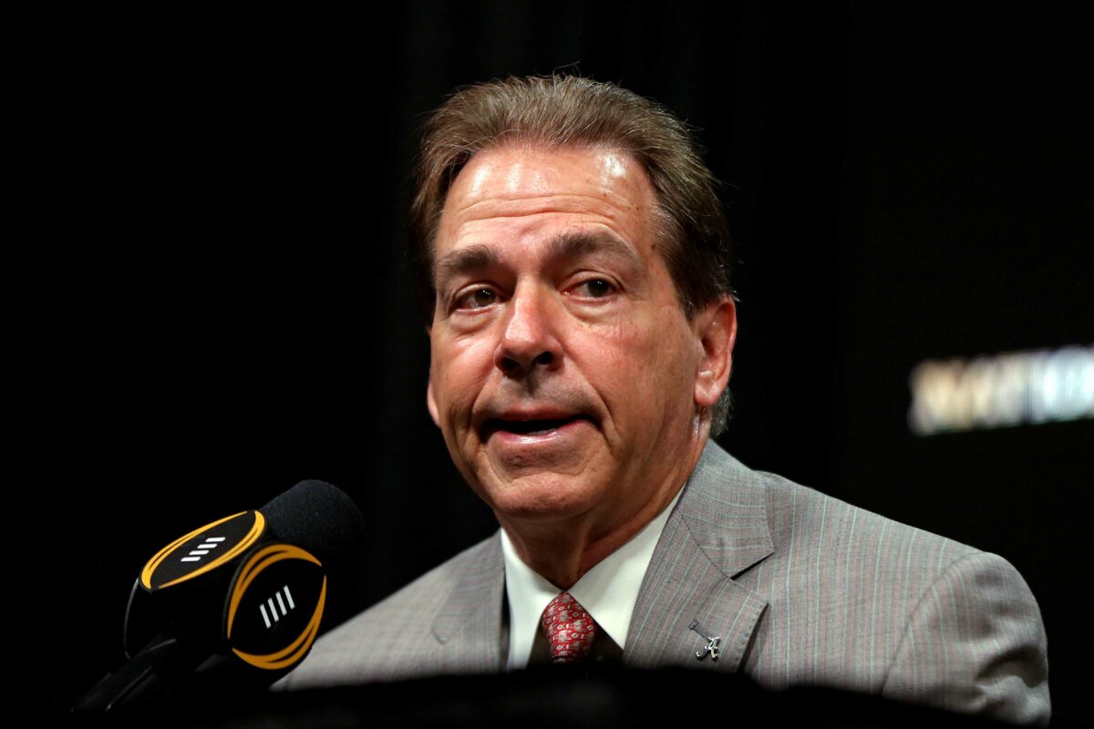 Saban doesn’t think college football is ‘sustainable’ in current model