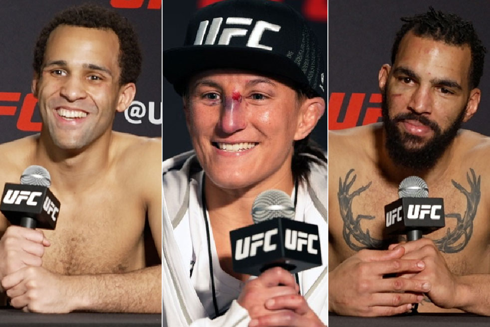 UFC on ESPN 34 video: Hear from each winner backstage