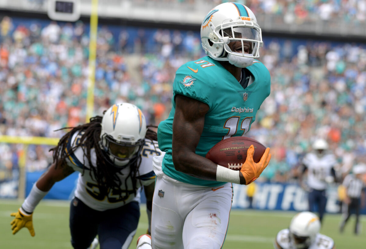 DeVante Parker says goodbye to the Dolphins and Miami