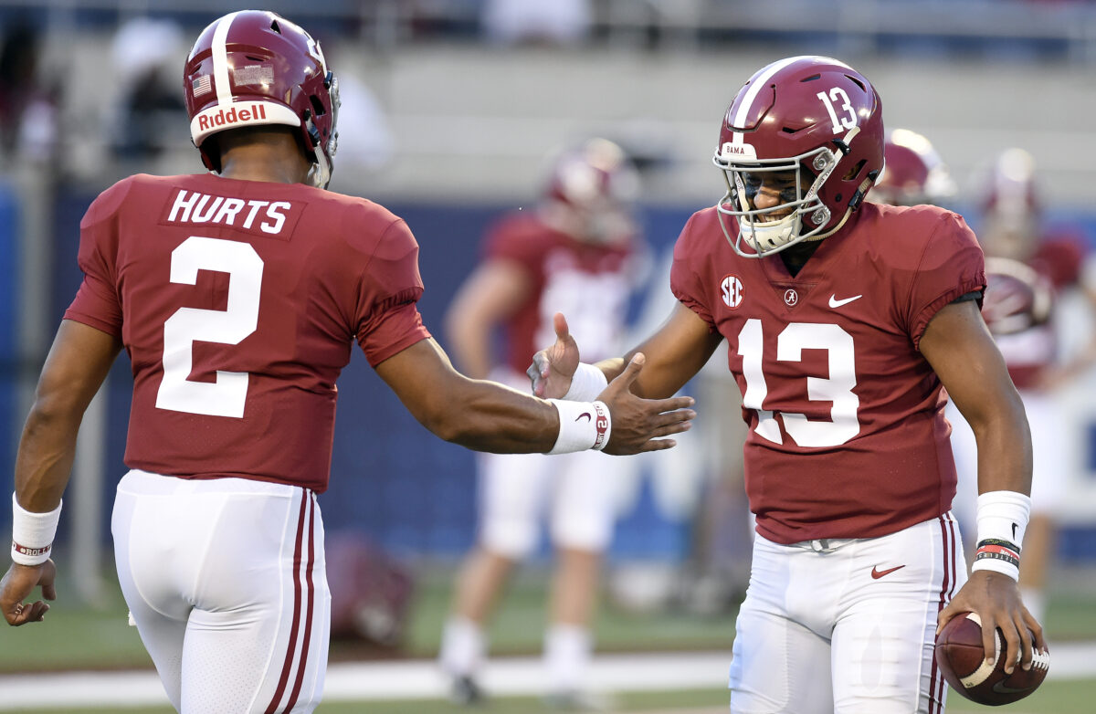 Every Alabama football season-opening starting quarterback for the last 20 years