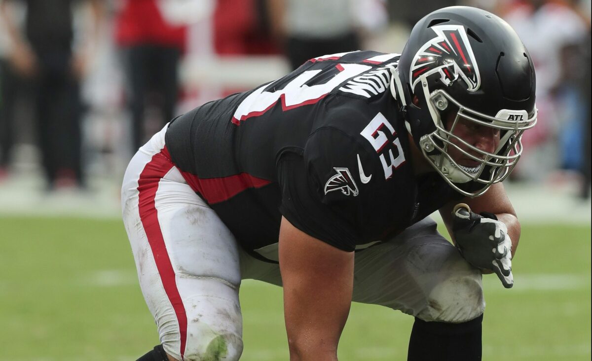 Falcons exercising Lindstrom’s 5th-year option, won’t pick up McGary