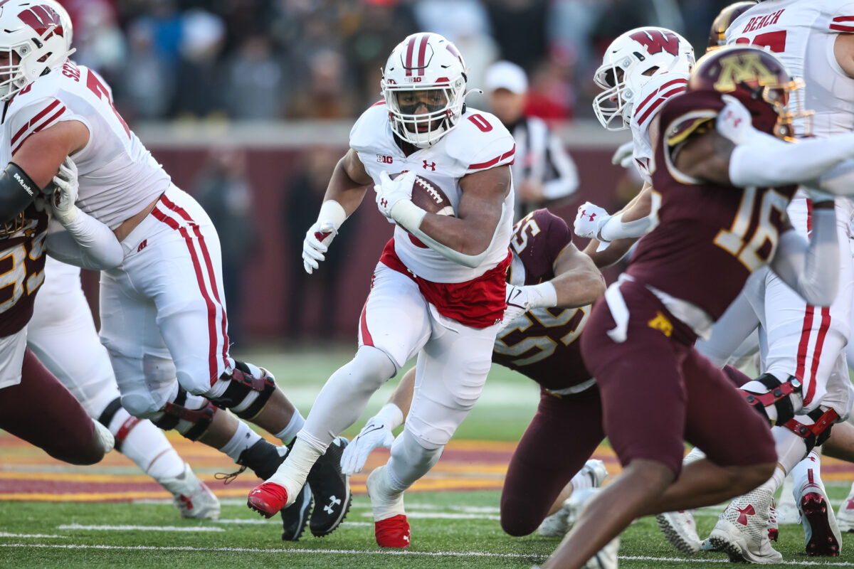Wisconsin ranked as one of Bleacher Report’s top 5 backfields for 2022