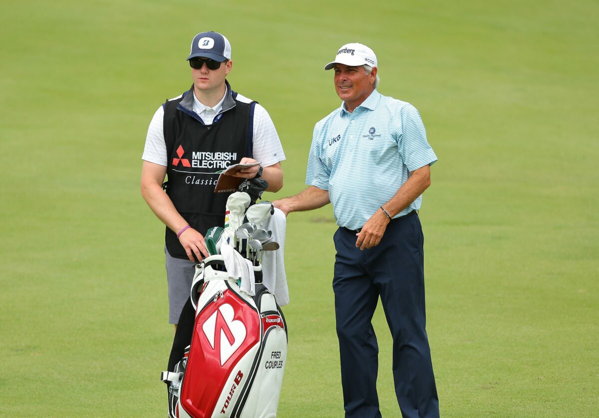 Why Fred Couples asked Charlie Woods for permission to use his caddie