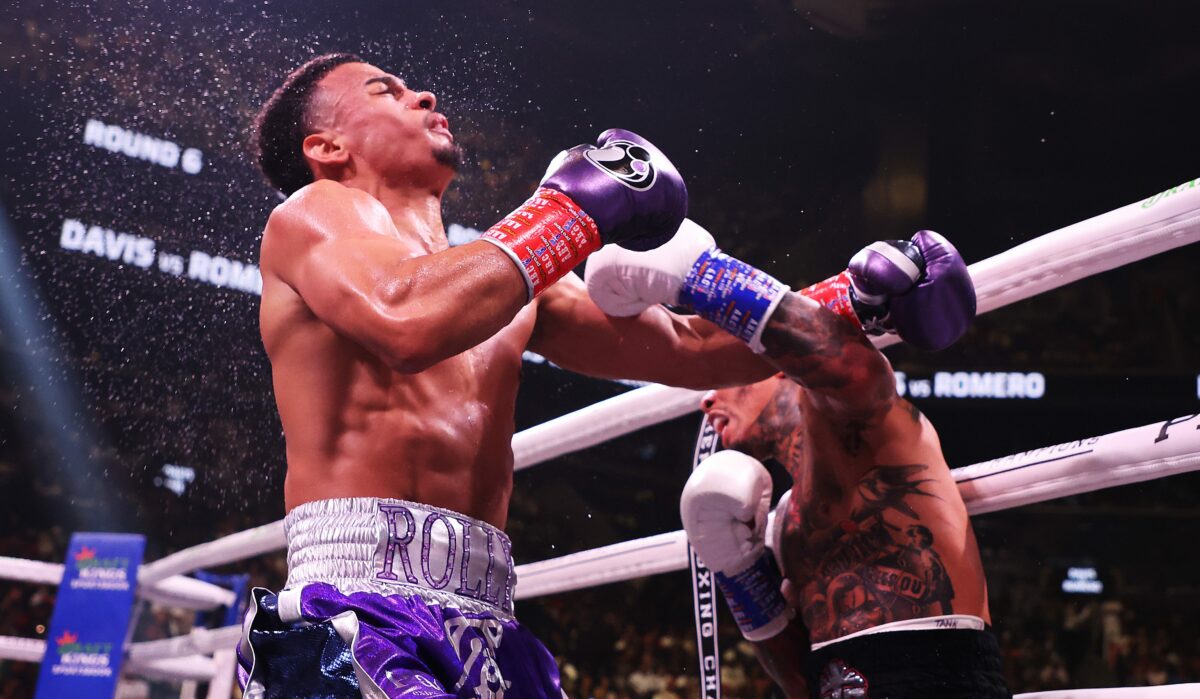 Gervonta Davis stops Rolando Romero with huge left in sixth round