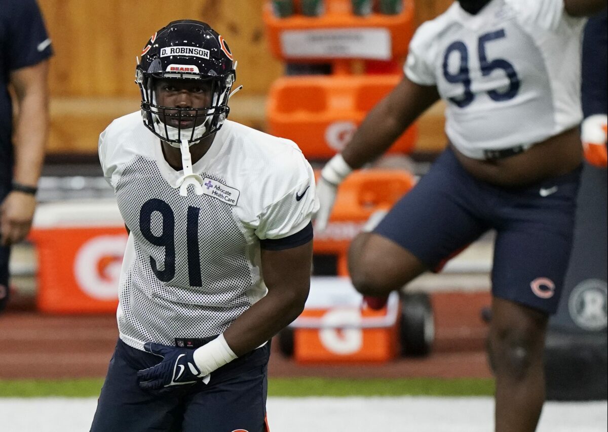 Bears’ updated roster following 2022 rookie minicamp