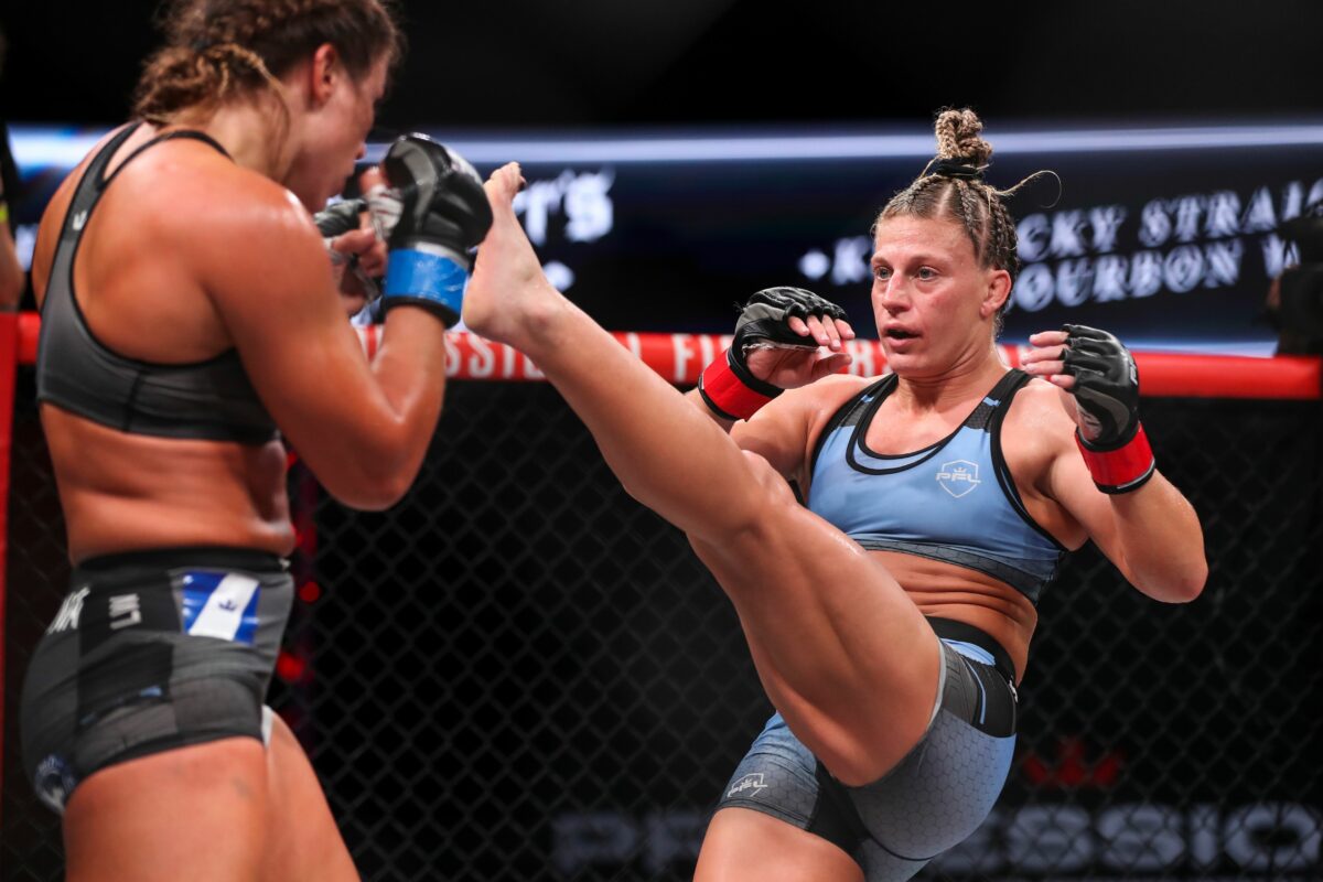 2022 PFL 3 results: Kayla Harrison cruises to victory in ‘utter dog crap’ season debut
