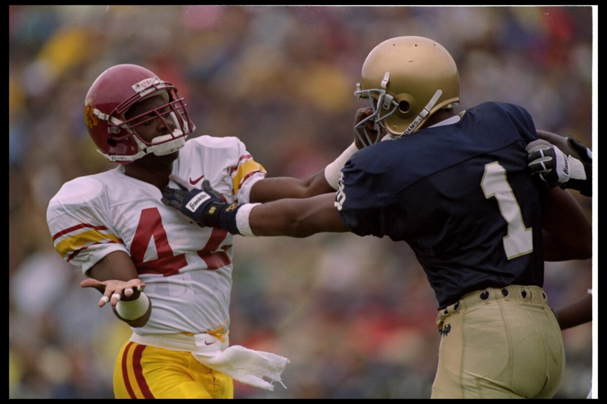 Notre Dame-USC rivalry through the years