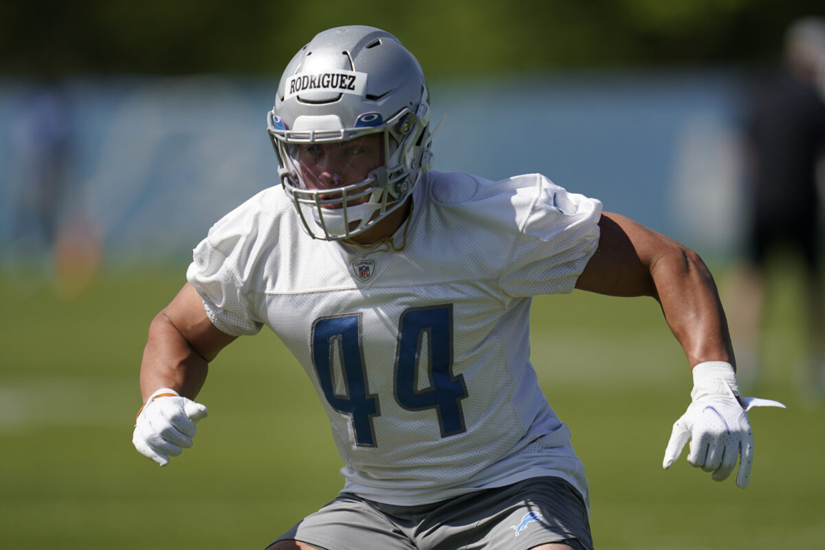 Malcolm Rodriguez knows his Lions career starts on special teams