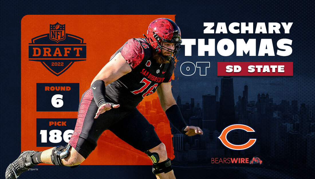 Grading the Bears’ selection of OT Zach Thomas