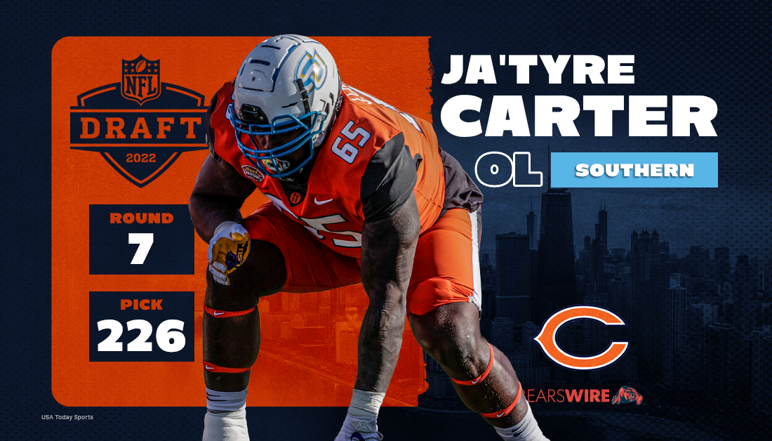 Grading the Bears’ selection of OL Ja’Tyre Carter