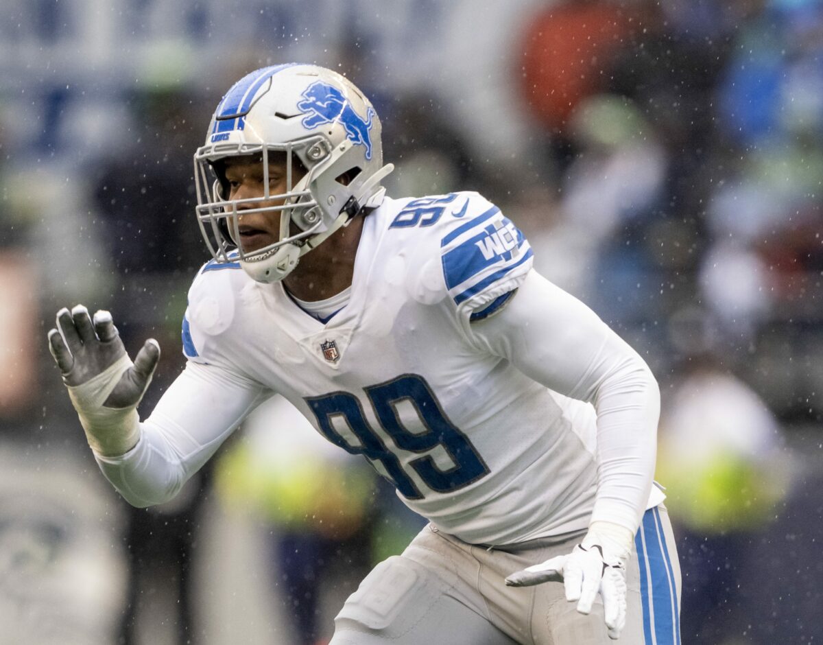 Figuring out Julian Okwara’s role in the new-look Lions defense