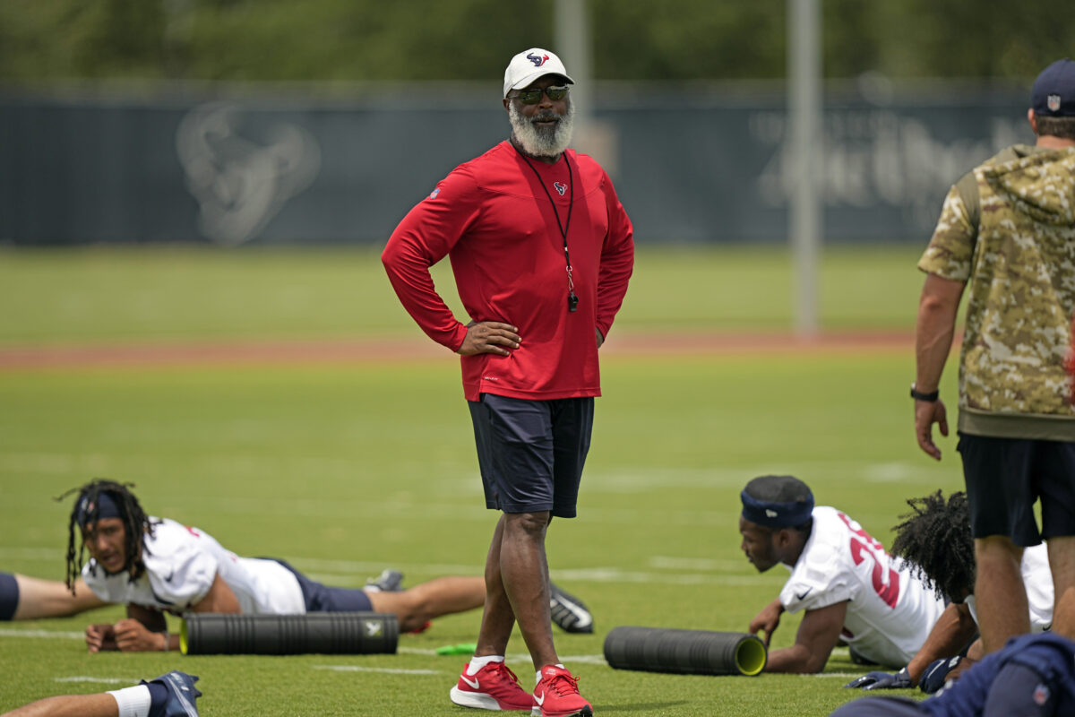 Texans coach Lovie Smith played Motown music at rookie minicamp practice
