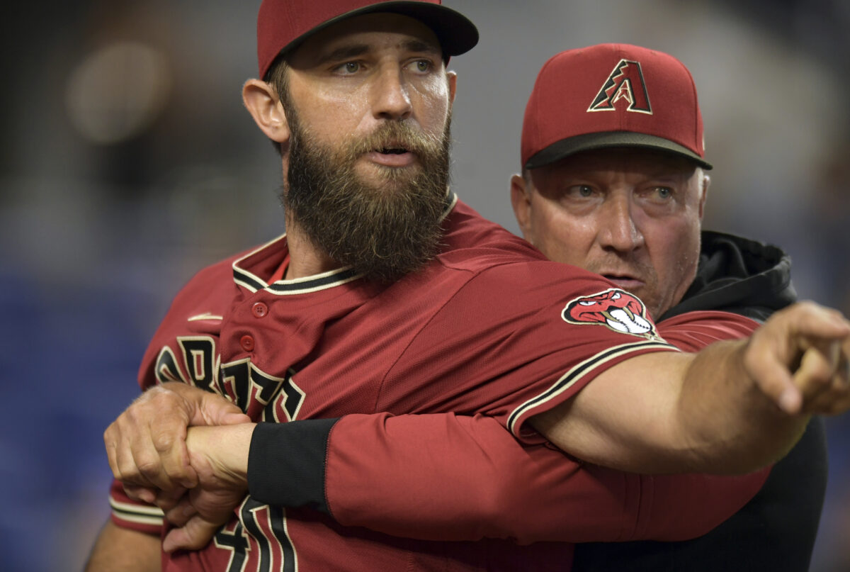 Did an MLB umpire bait Madison Bumgarner into a first inning ejection?