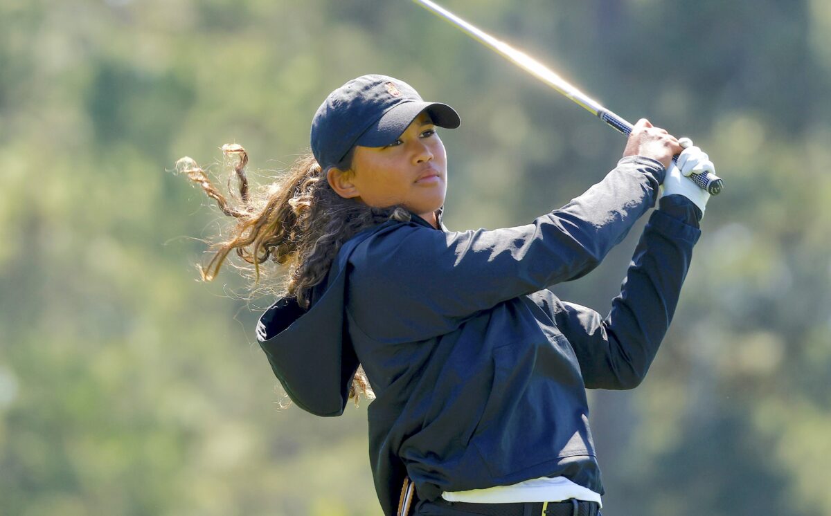 USC’s Amari Avery among favorites at NCAA Championship, where she could make history and follow in footsteps of idol Tiger Woods