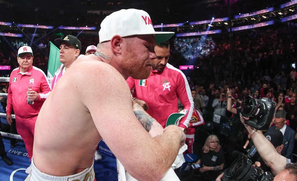 Pound for pound: Down goes Canelo, down goes Canelo
