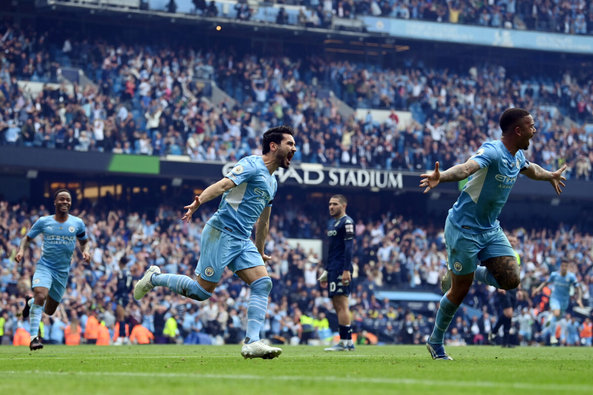 Incredible Man City comeback vs Aston Villa snatches Premier League title away from Liverpool