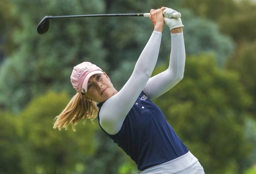 Kelly Whaley, still feeding off a record stretch of eight consecutive birdies in Saudi Arabia, heads to U.S. Women’s Open qualifying with mom Suzy on the bag