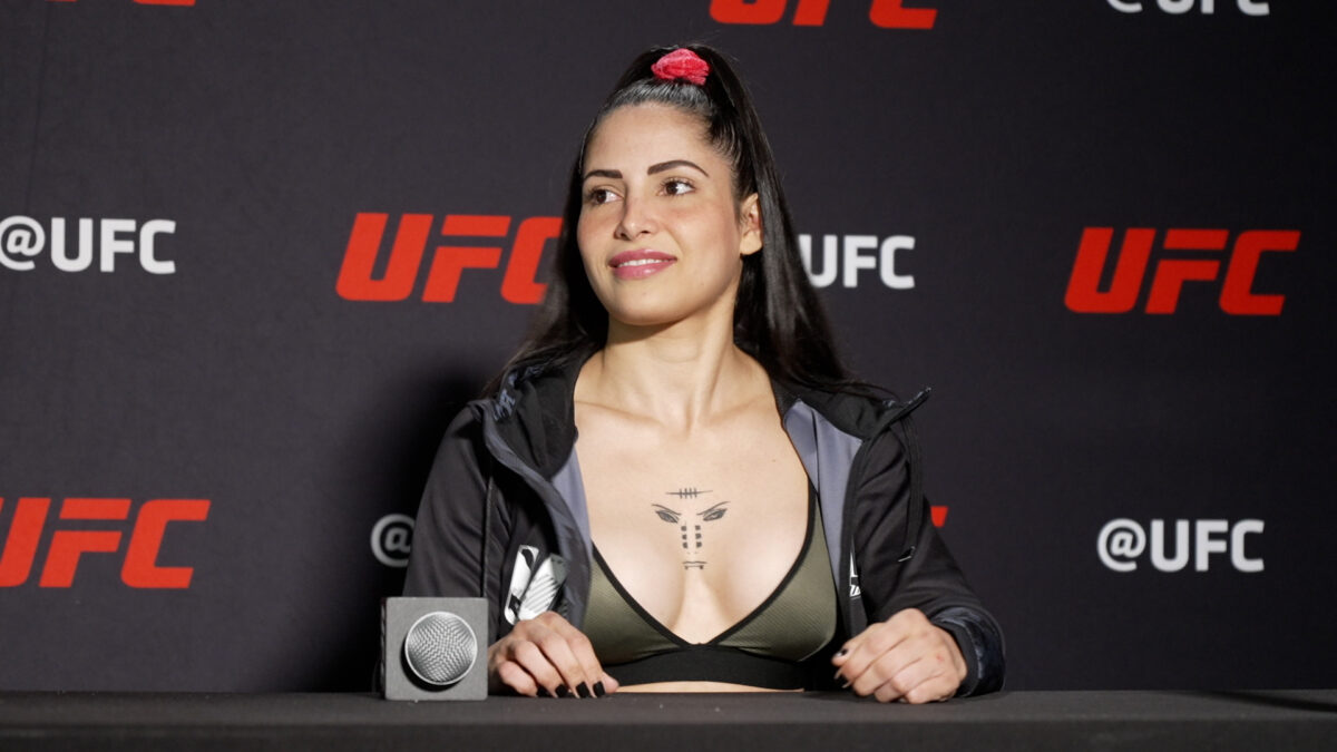 UFC Fight Night 206’s Polyana Viana says she’s going for another bonus ‘in a very funny way’