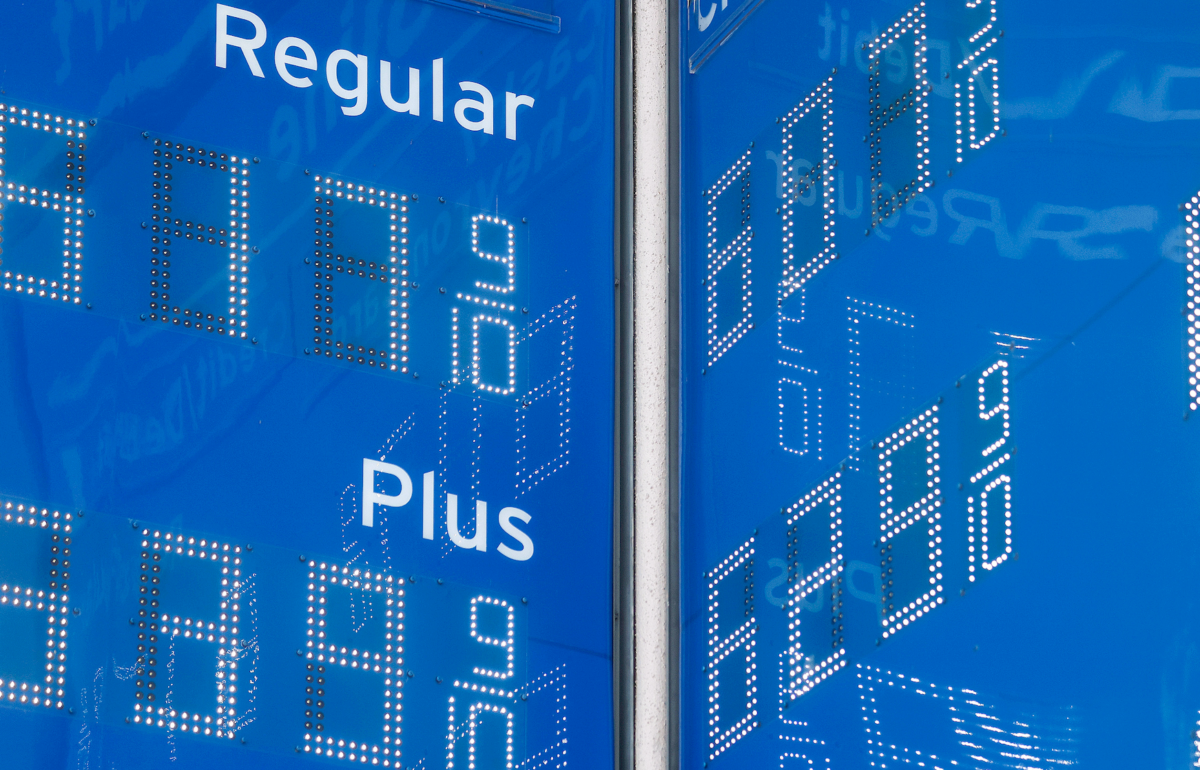 What is the average gas price in each of the 50 states?
