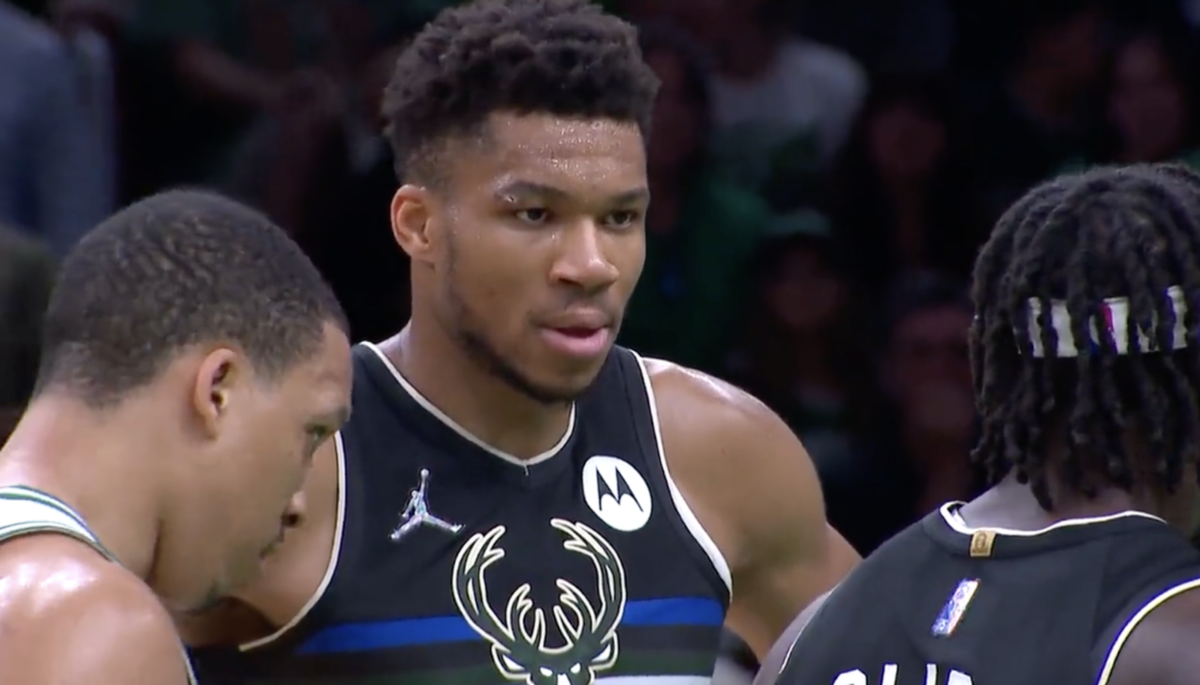 Grant Williams hilariously snuck into the Bucks’ huddle and proceeded to enjoy the Game 7 of his life