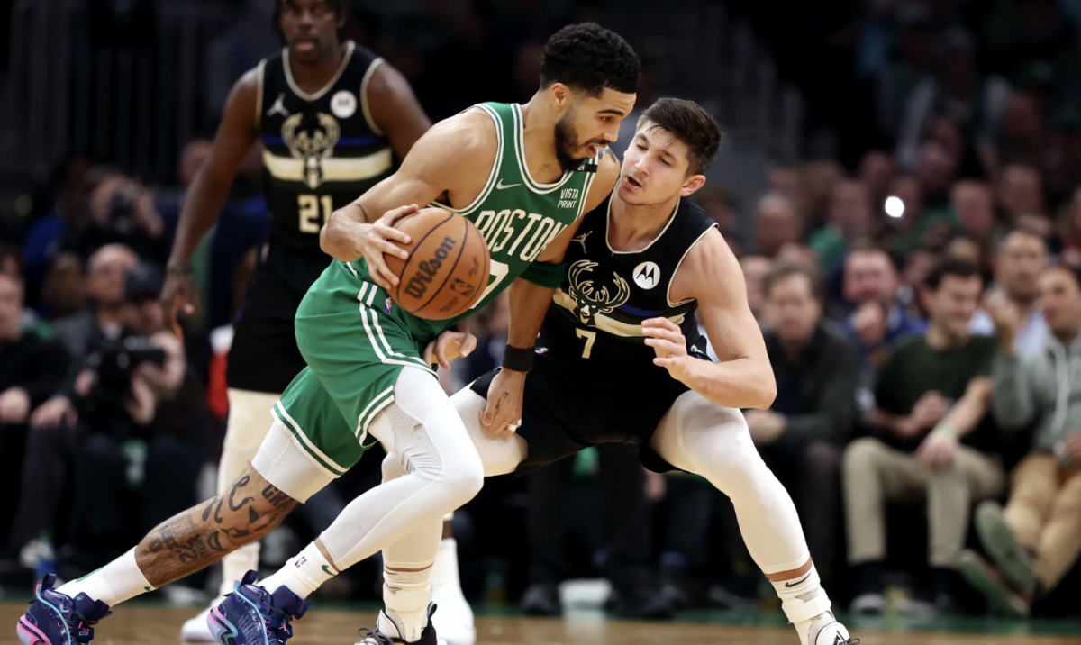 Celtics’ Jayson Tatum appeared to call Grayson Allen a [expletive] during Game 7 win over Bucks