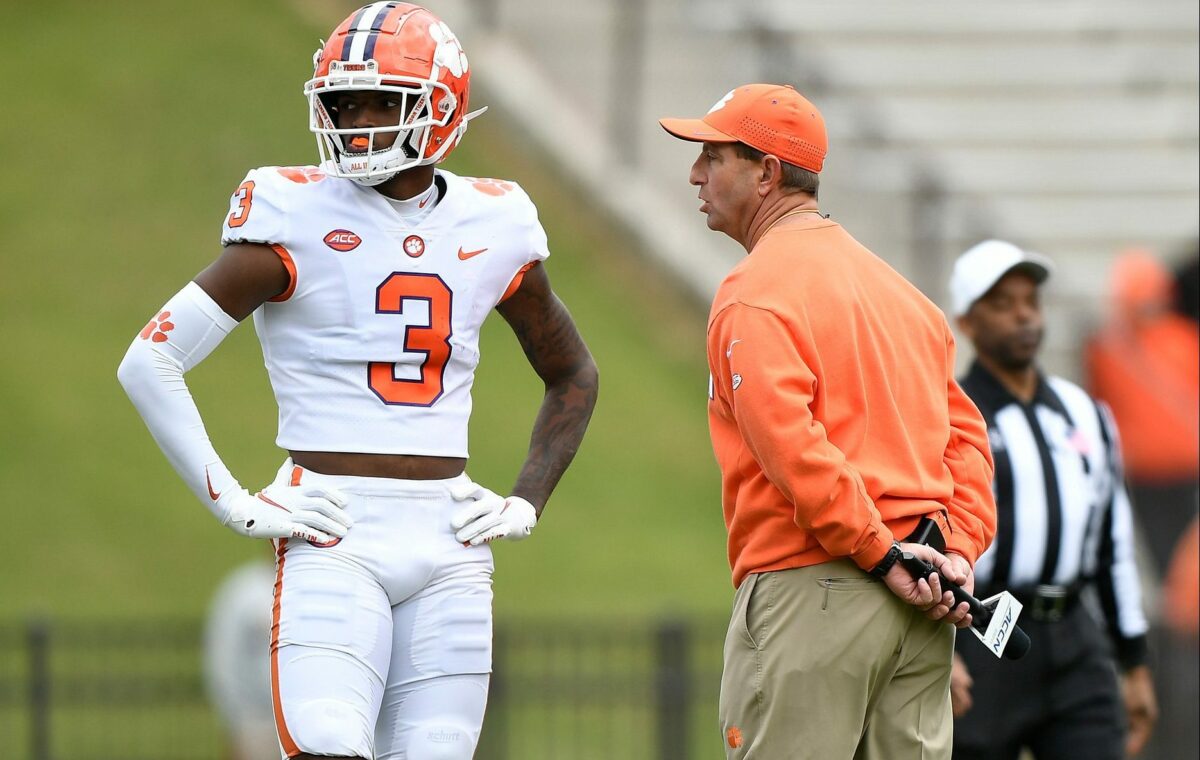 ‘There’s no doubt’: Swinney believes current WR room has a chance to be one of Clemson’s best