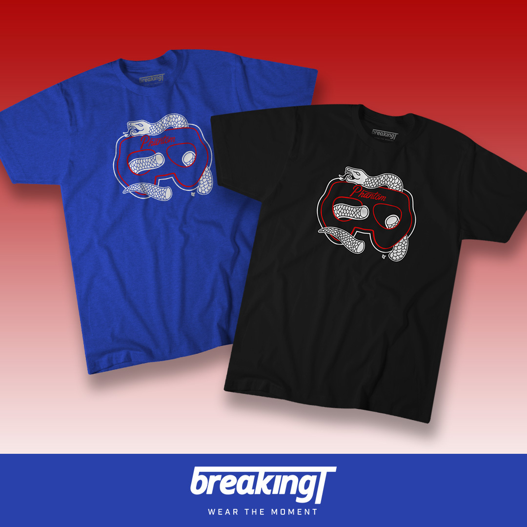 The Philadelphia Basketball Collection featuring ‘The Phantom of Philadelphia’ Joel Embiid shirts and hoodies, get yours now at breakingT