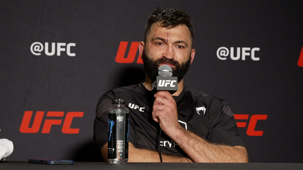 With share of UFC wins record, Andrei Arlovski had nervous moment vs. Jake Collier