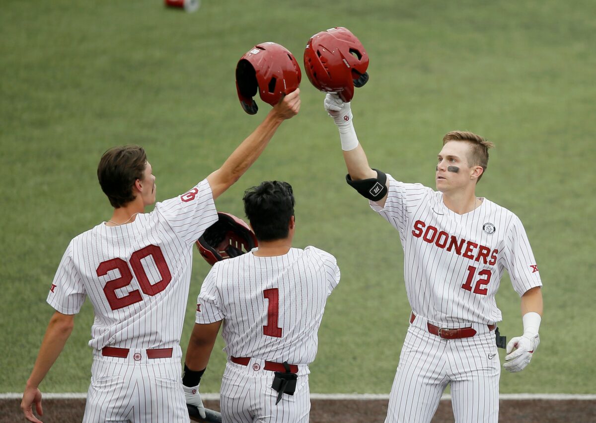 Oklahoma Baseball wins fourth straight Big 12 series with 17-7 win over WVU