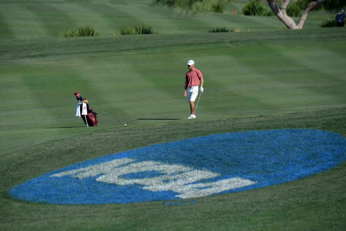 NCAA men’s golf regionals: Davidson leads group of surprise teams to join the mix after Monday’s first rounds