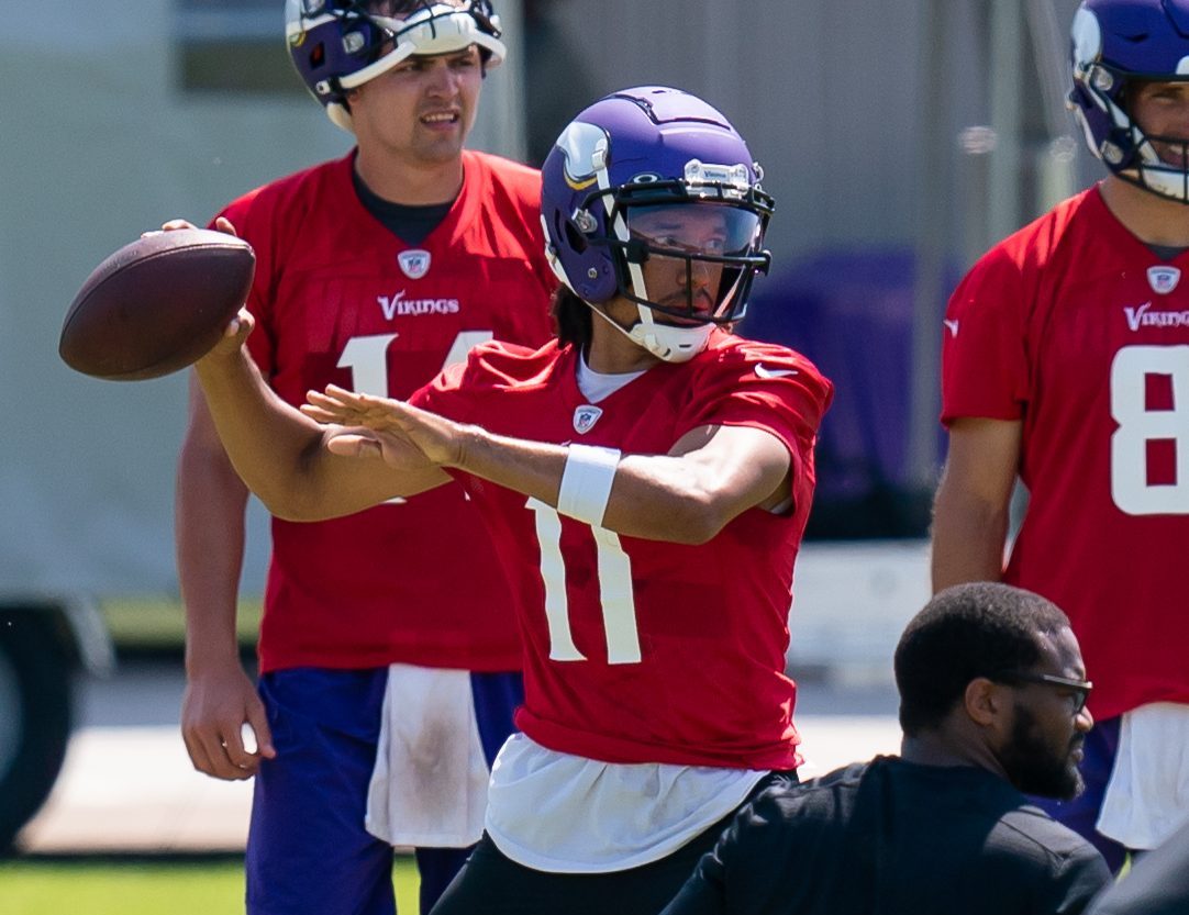 Vikings OC Wes Phillips says Kellen Mond has been ‘very sharp’ at OTAs