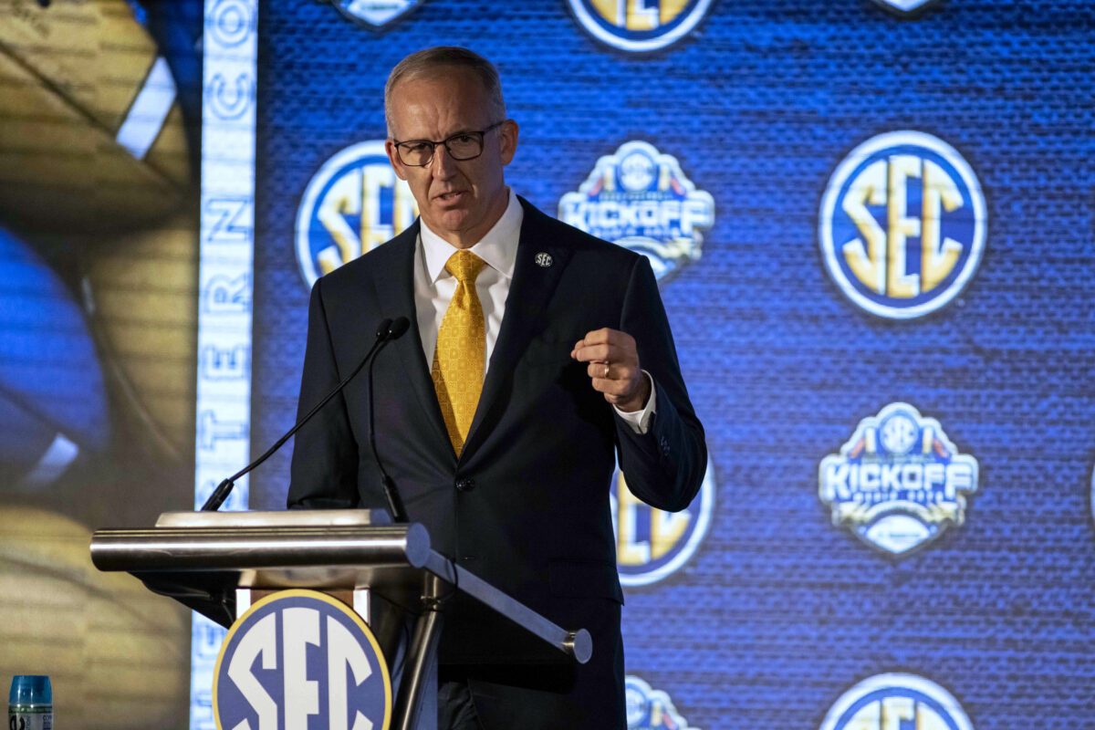 SEC commissioner Greg Sankey says intra-SEC playoff is on the table