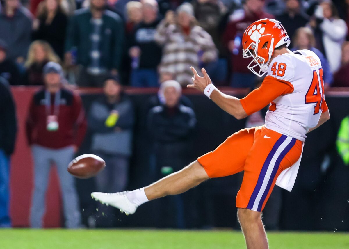 Pair of Clemson specialists heading to NFL camp
