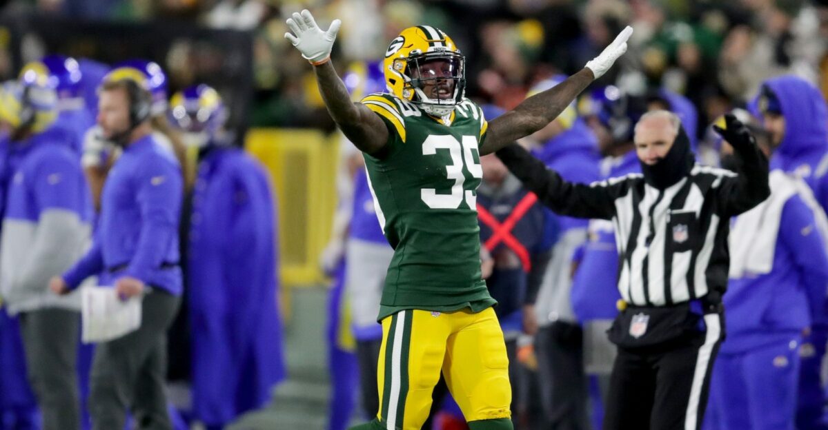 Chandon Sullivan putting doubters on notice ahead of Packers matchup
