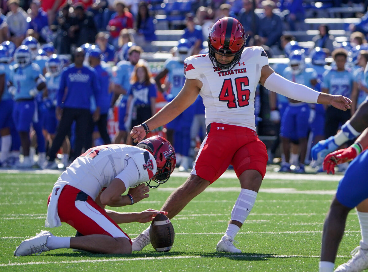 Cowboys agree to terms with 20 UDFAs, including Texas Tech kicker