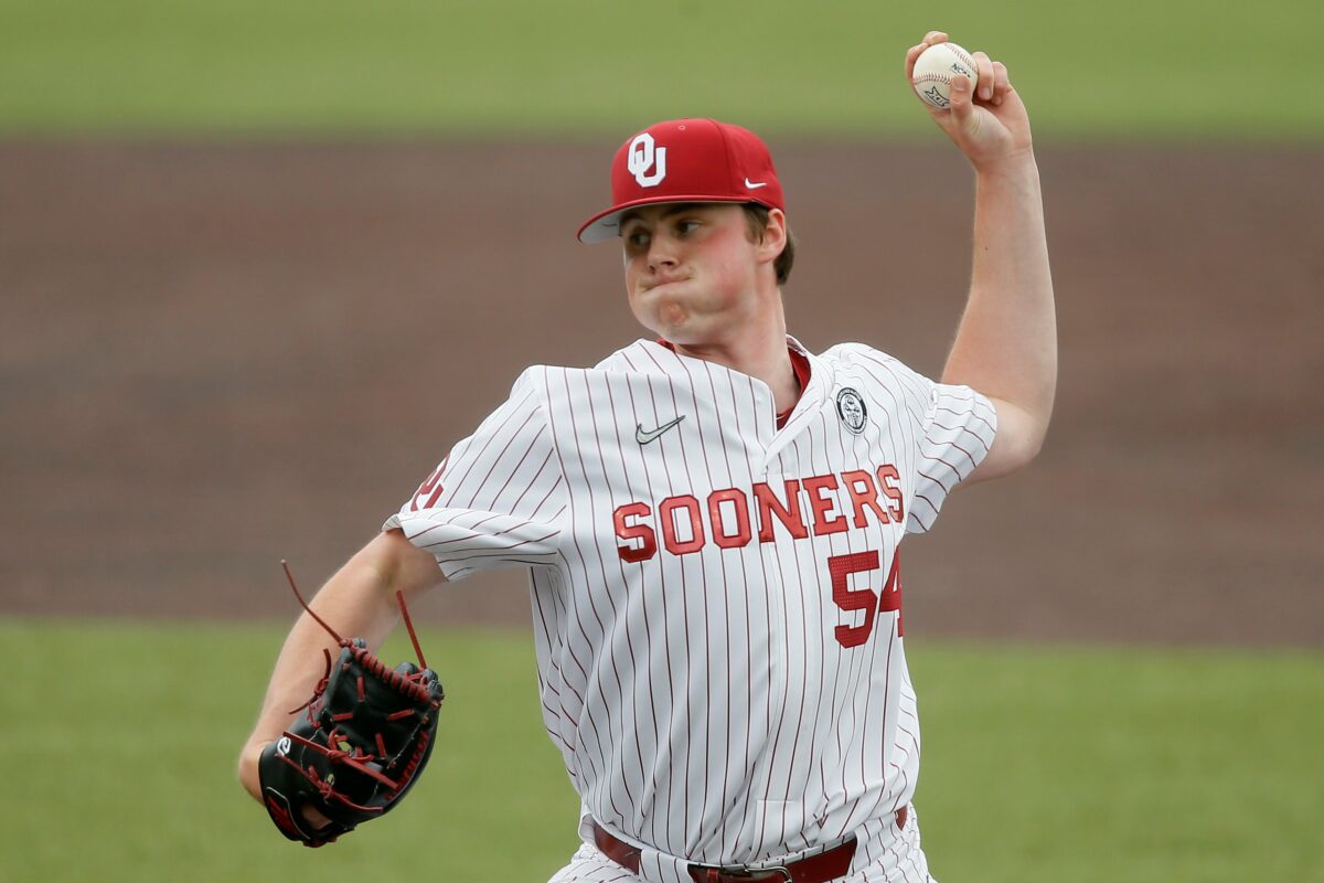 Oklahoma Sooners ace Jake Bennett named Big 12 Pitcher of the Week