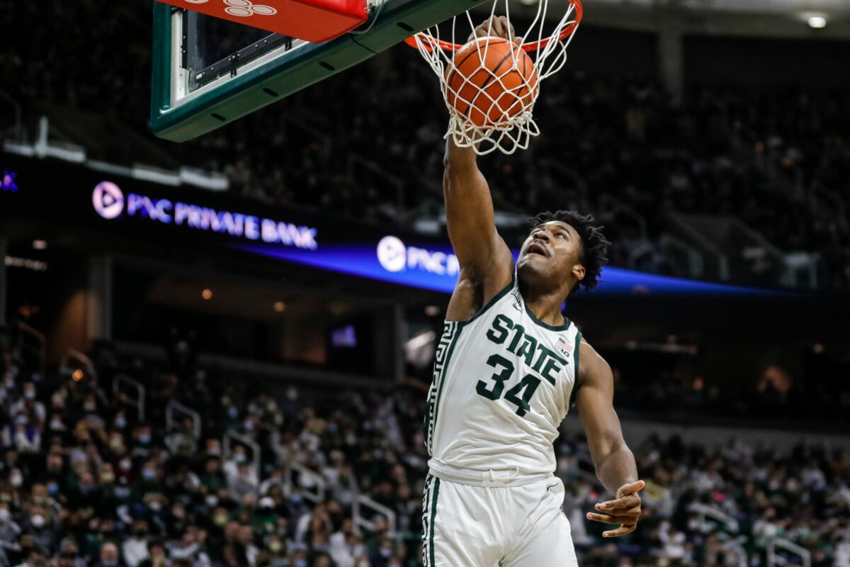 Former Michigan State basketball C Julius Marble commits to Texas A&M